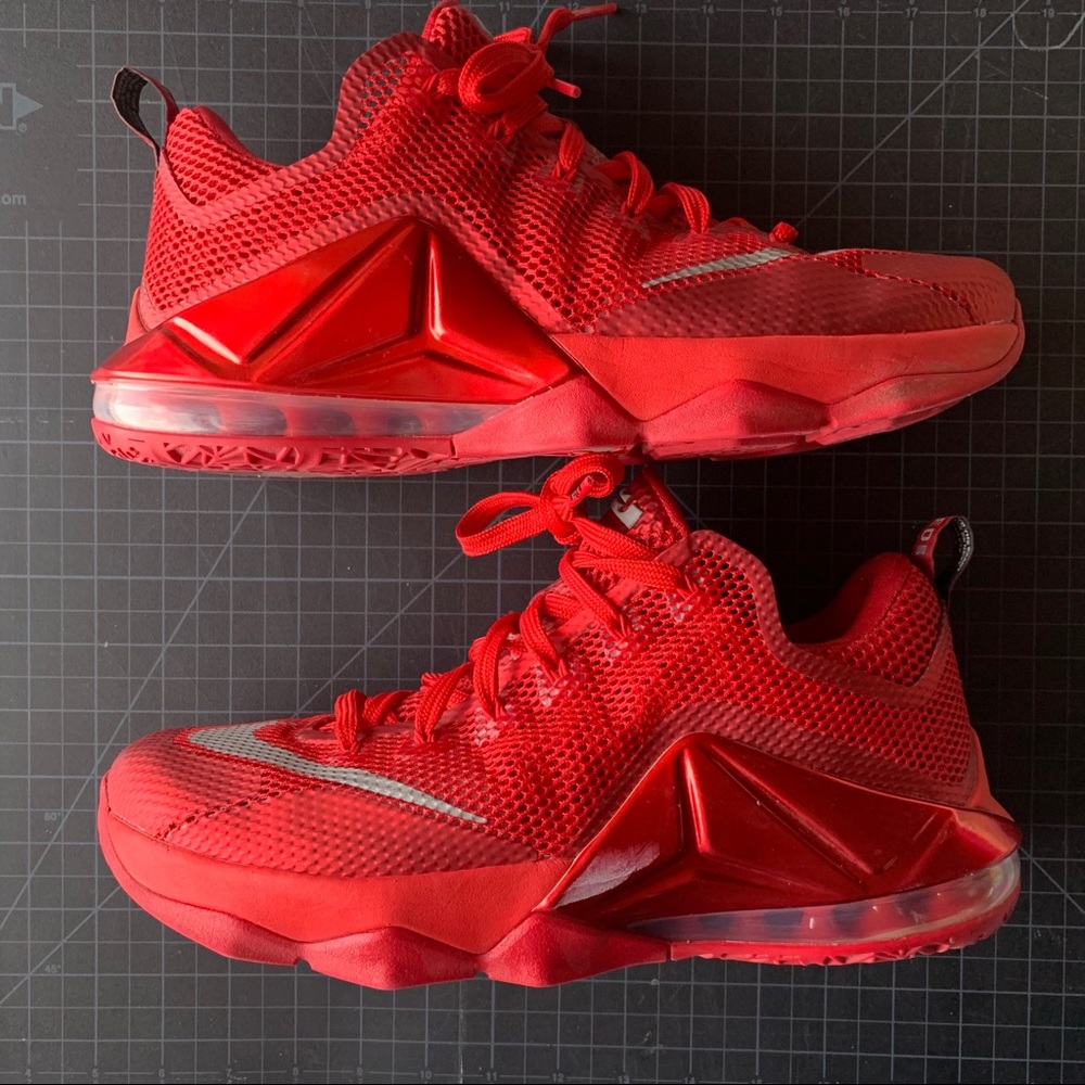 Nike LeBron 12 Low top Red